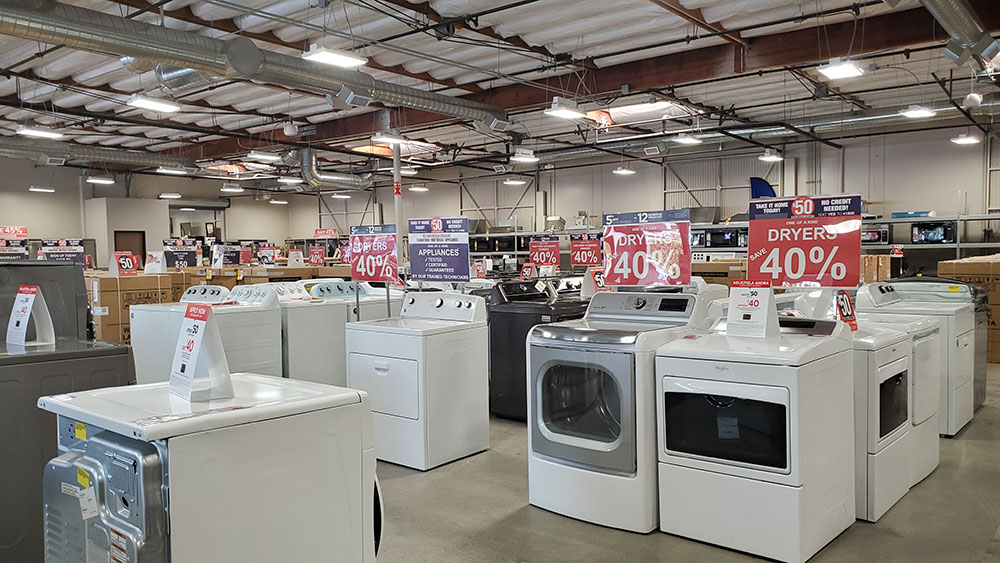 Appliance clearance stores store near me