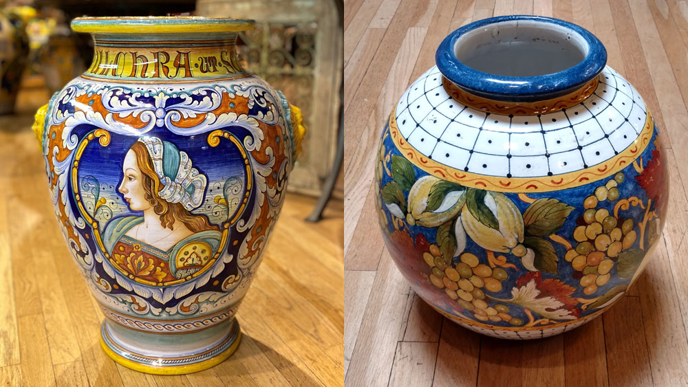 Italian Pottery at discounts of 25-50% off!