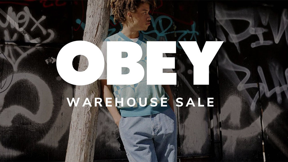 Obey Warehouse Sale