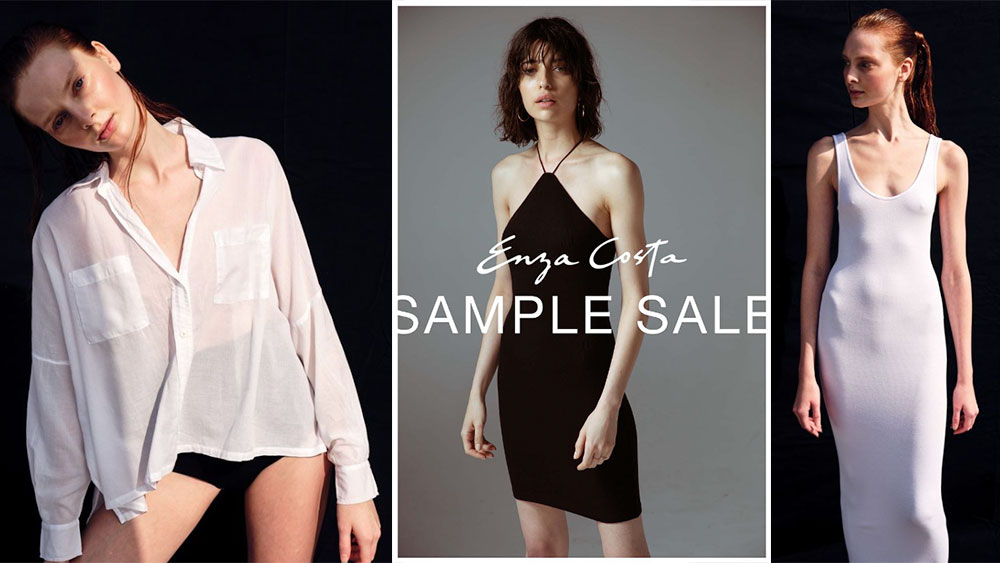 Enza Costa Sample Sale