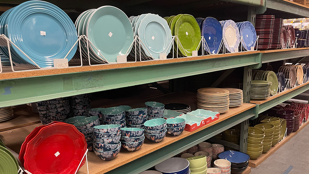 Dinnerware warehouse deals sale