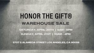 Harbour LA Warehouse Sale - September 11-12 ONLY!
