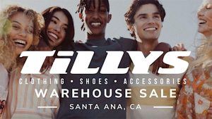 Tilly’s Warehouse Sale Hot Sale Event Image