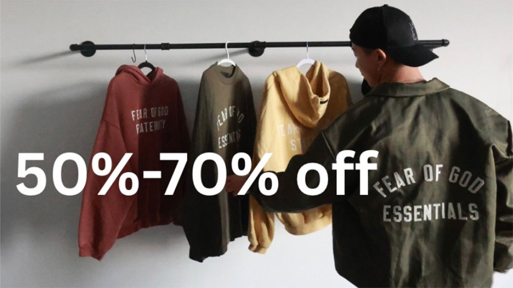 Fear Of God Essentials Sample Sale