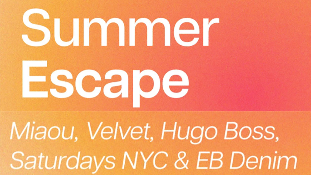 260 Summer Escape Sample Sale